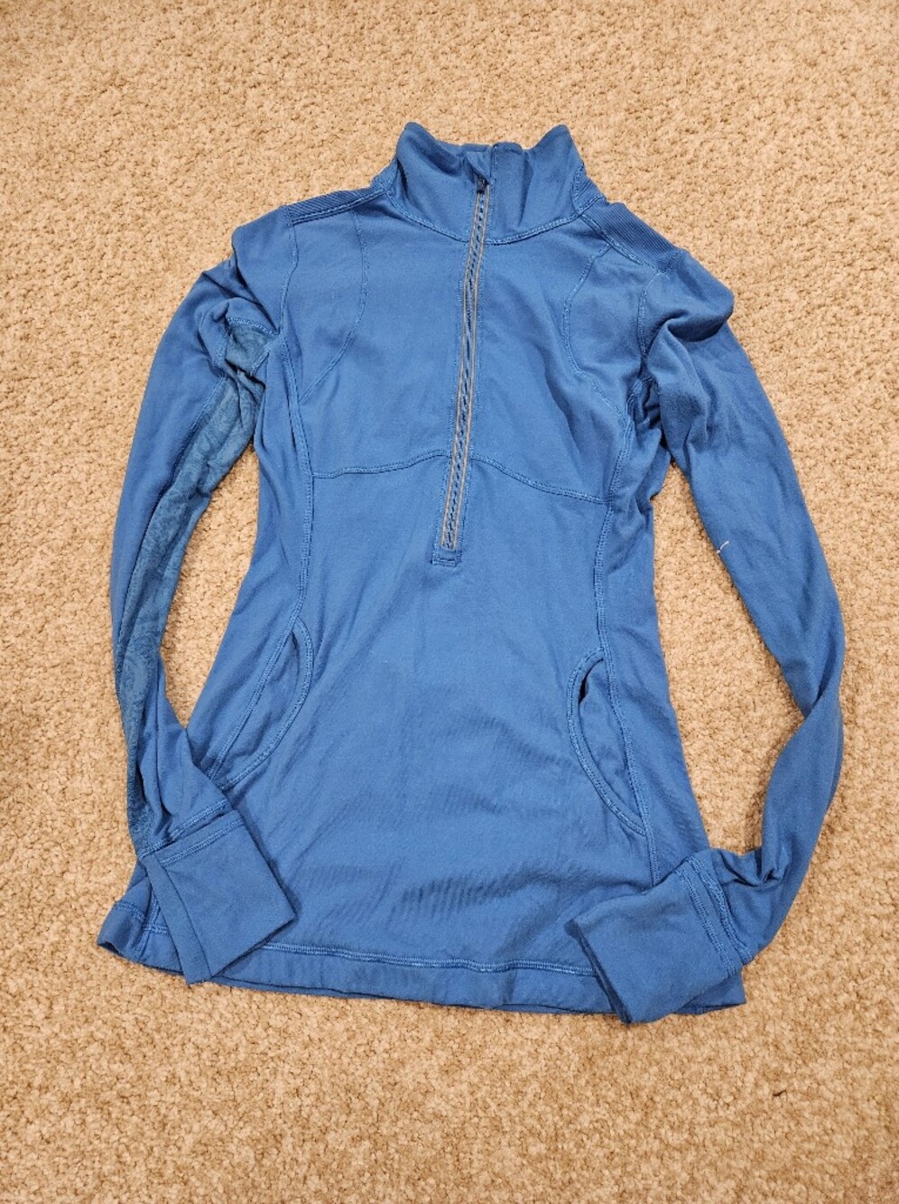 Lululemon Teal Lightweight Quarter-Zip